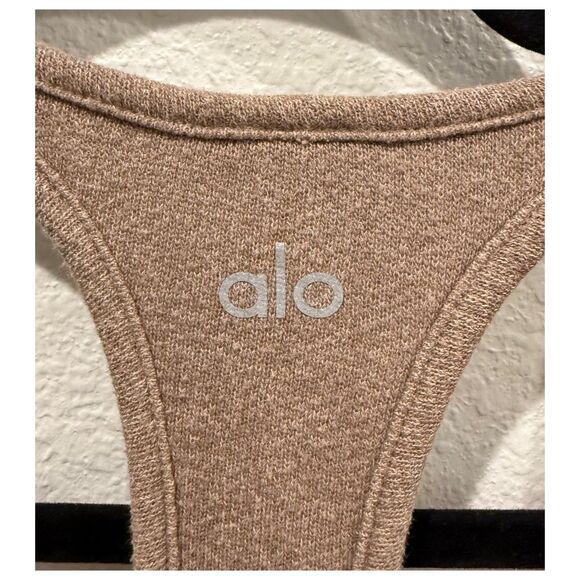 ALO YOGA Brown Pure Distressed Tank Top - Picture 5 of 5